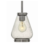 Luminaria decorativa colgante, para lámpara base A19, base E26. Dry Location