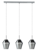 Luminaria decorativa colgante para lámpara base A19, base E26. Dry Location