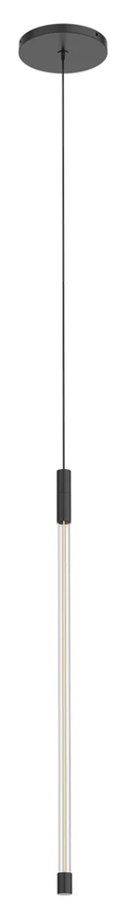 Luminaria decorativa Colgante 21" de LED integrado 8W, CCT 2700K, 840lm. Dimeable TRIAC/ELV