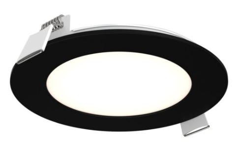 Luminaria de empotrar en cielo 3" de LED integrado, de 8W, CCT 27-30-35-40-5000K, 600lm. Dimeable TRIAC. Wet location